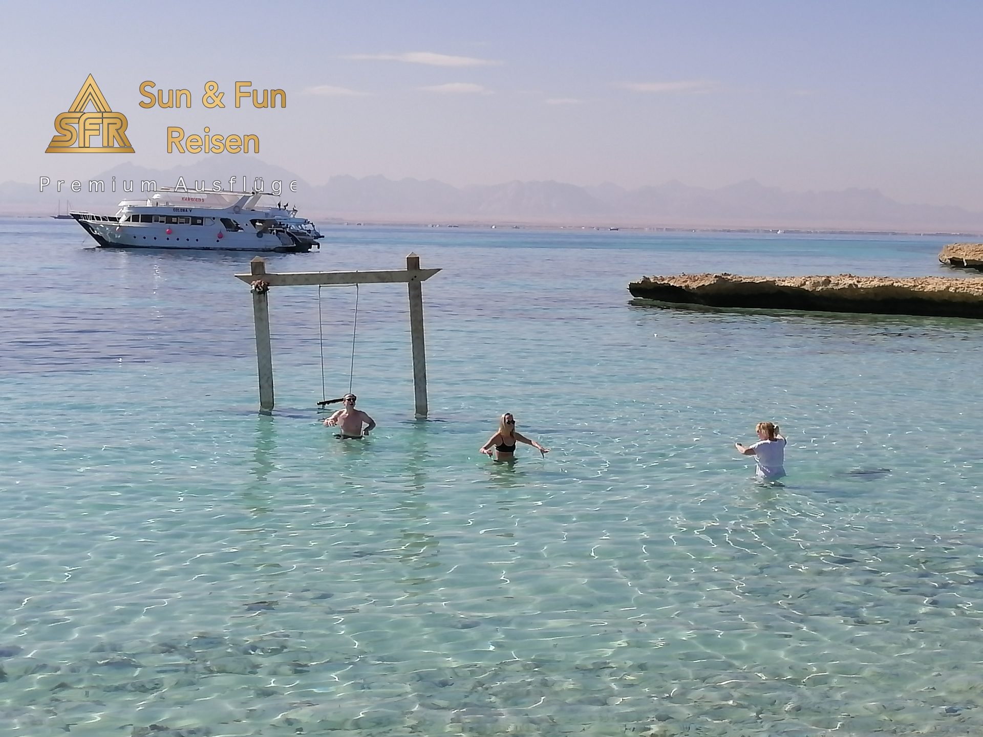 Schnorchel-Tour zur Paradise Insel Hurghada