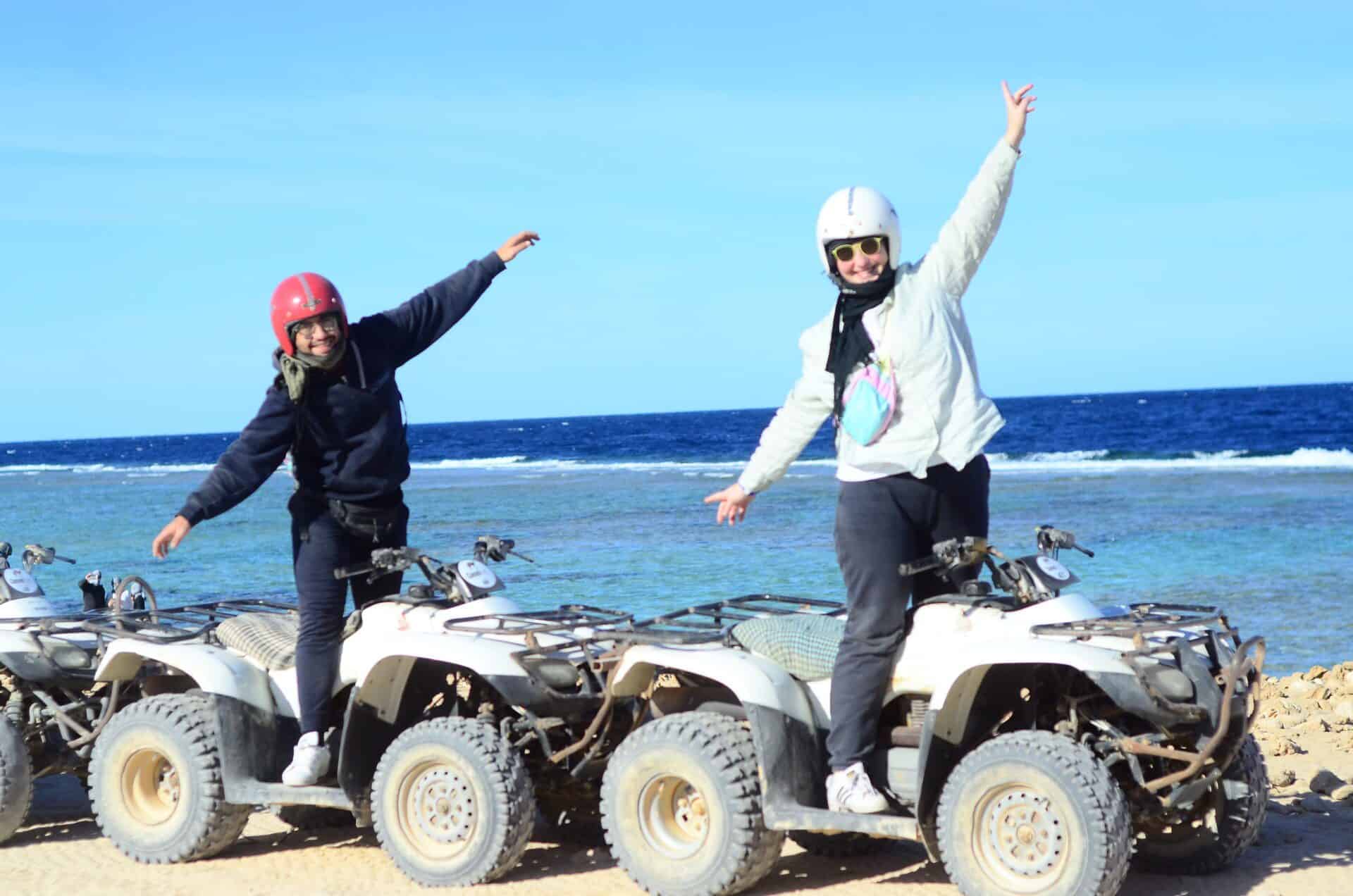 Marsa Alam Quad Tour bei Sonnenuntergang