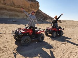 Ab Marsa Alam Quad Safari bei Sonnenuntergang