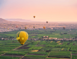 Luxor Ausflug mit Heißluftballonfahrt