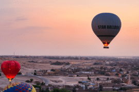 Luxor Ausflug mit Heißluftballonfahrt