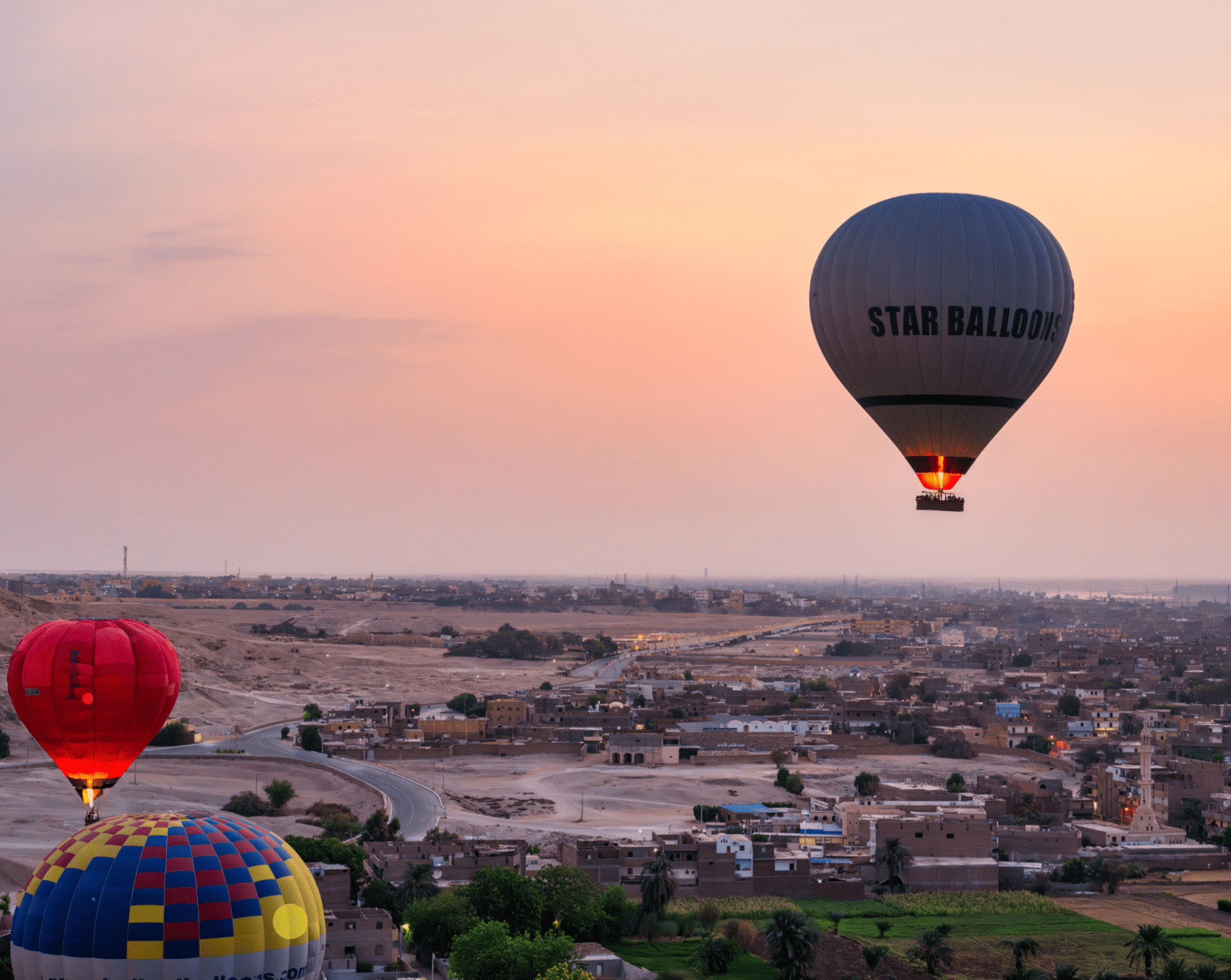 Luxor Ausflug mit Heißluftballonfahrt