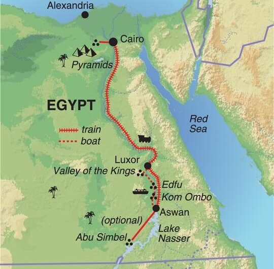 Nilkreuzfahrt Ägypten