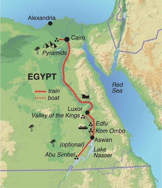 Nilkreuzfahrt Ägypten